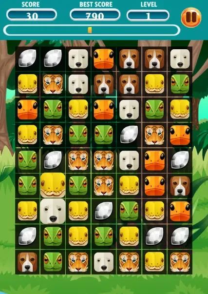 Tangkapan layar Pets Pop Mania