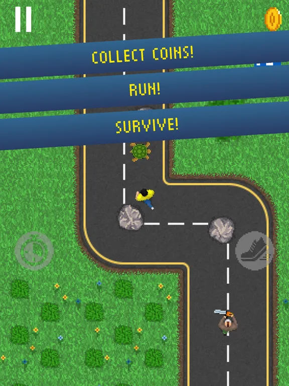 Sprint! - Pixel Running Game iPad 应用截图