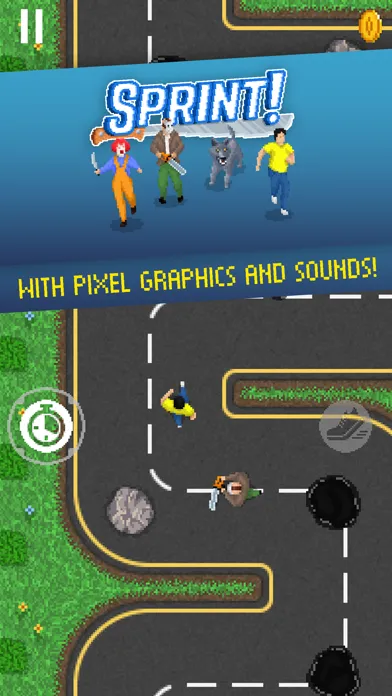 Sprint! - Pixel Running Game应用截图