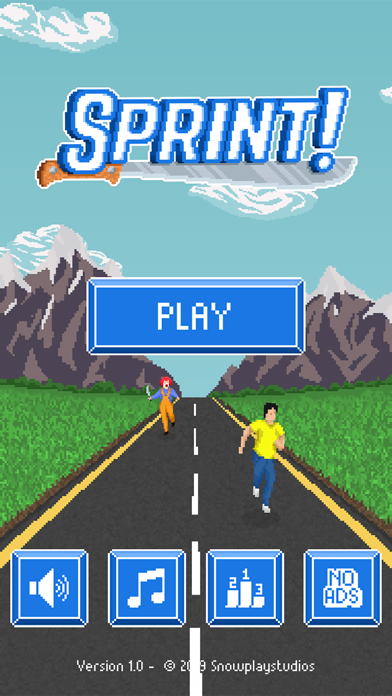 Tangkapan layar Sprint! - Pixel Running Game