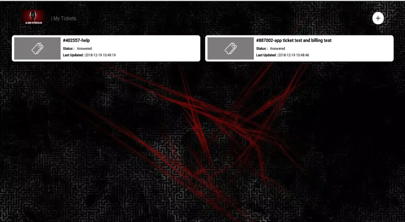 Alien Streams TV Screenshots