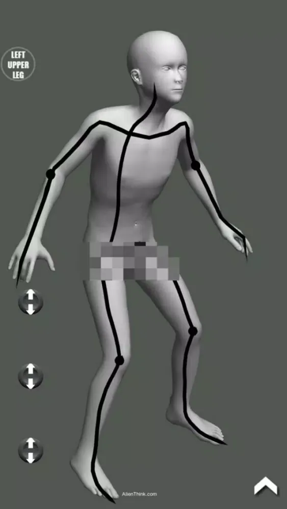 صور Manga Pose Tool 3D