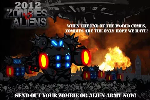 2012 Zombies vs Aliens Warfare Screenshots