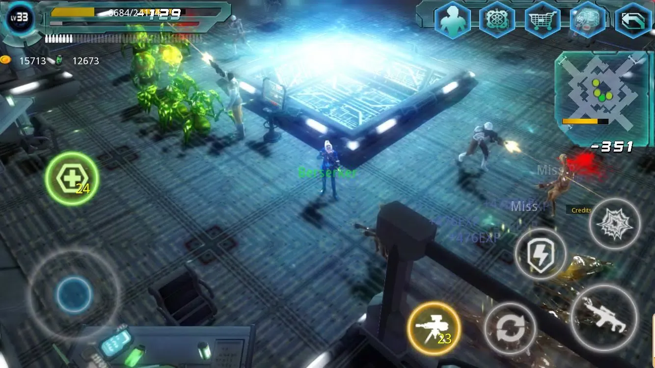 Alien Zone Raid Screenshots