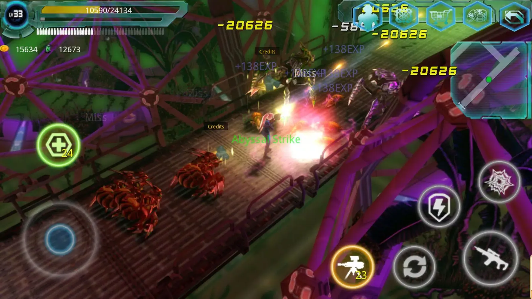 Alien Zone Raid Screenshots