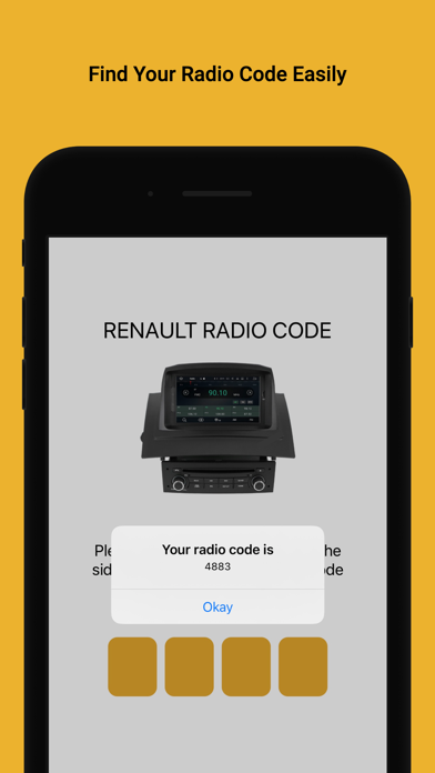 Renault Radio Code應用截圖