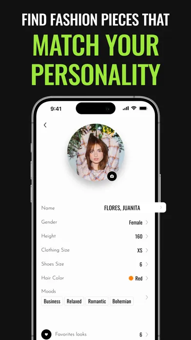 Screenshot di Sophie: AI Fashion Assistant
