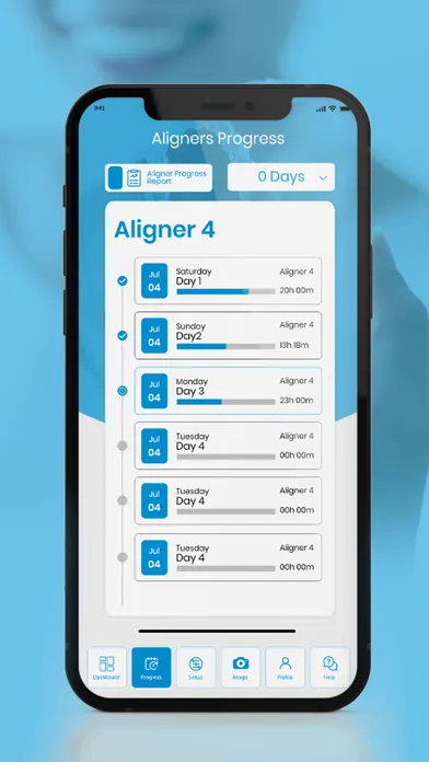 Aligner Tracker App应用截图
