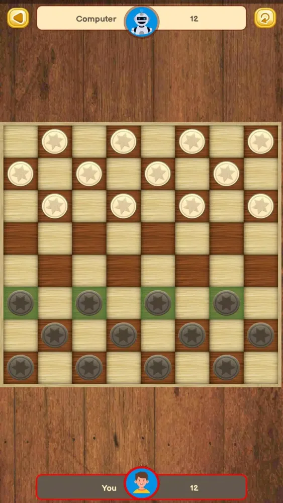 Screenshot di Checkers | Draughts Online