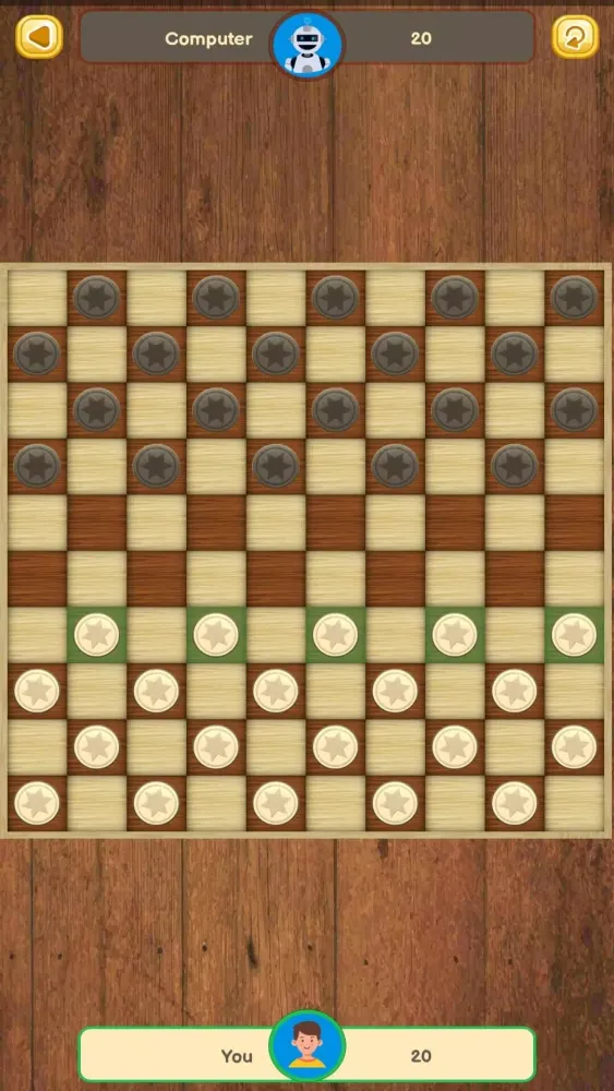 Screenshot di Checkers | Draughts Online