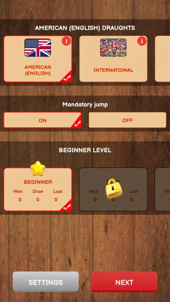 Screenshot di Checkers | Draughts Online