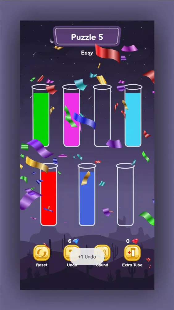 Скриншоты Water Sort
