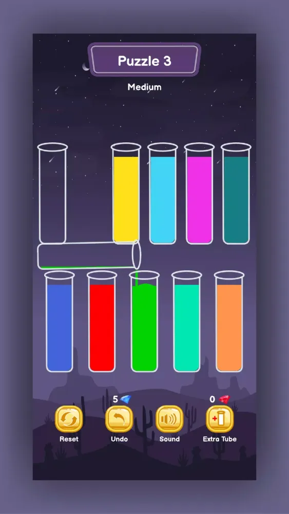 Скриншоты Water Sort