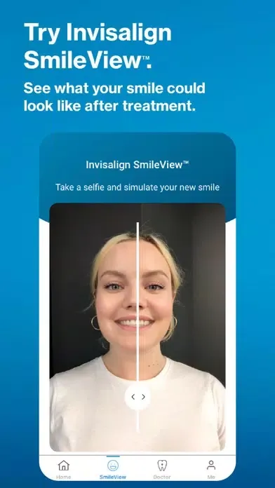 Tangkapan skrin My Invisalign