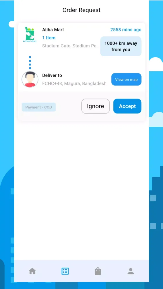 Aliha Mart Deliveryman Screenshots