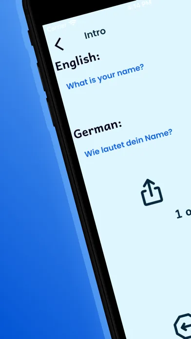 Tangkapan skrin German Learning For Beginner
