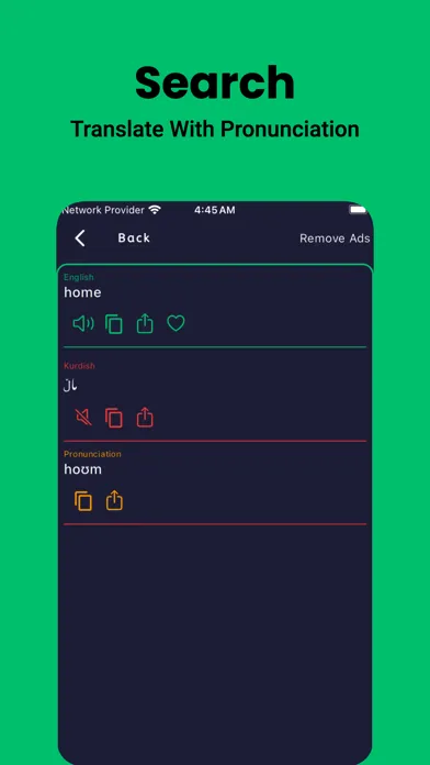 Kurdish Dictionary: Dict Box Screenshots
