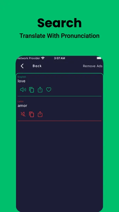 Latin Dictionary - Dict Box スクリーンショット