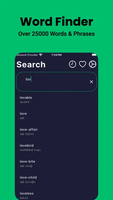 Turkish Dictionary - Dict Box スクリーンショット