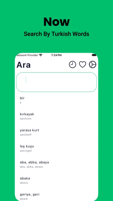Turkish Dictionary - Dict Box スクリーンショット