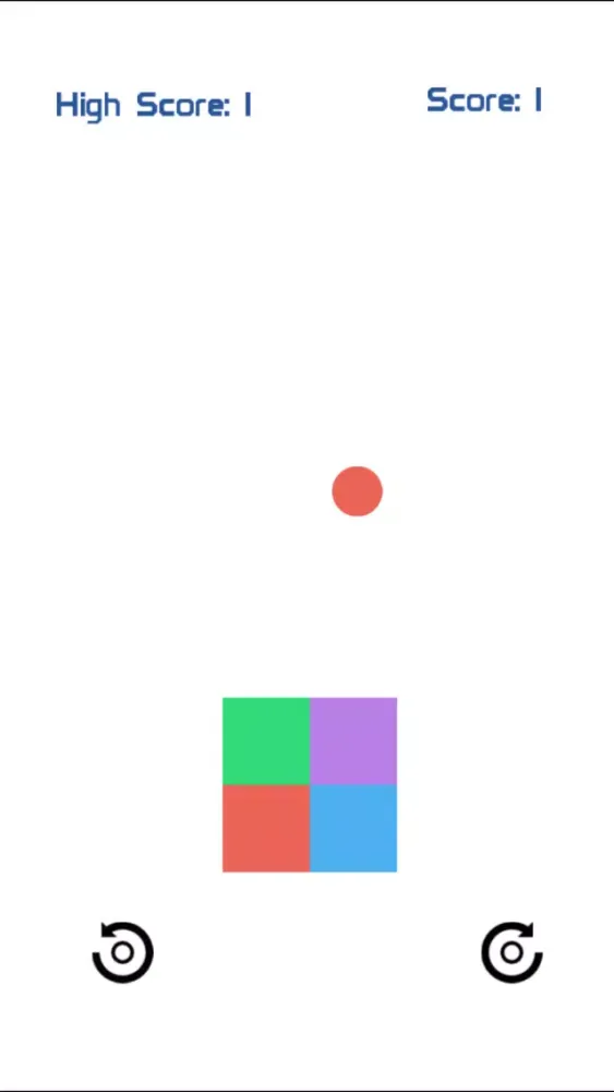 Zrzuty ekranu Spinny Cube!