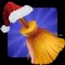 Santa On Broom - Help santa to distribute exciting gifts this year