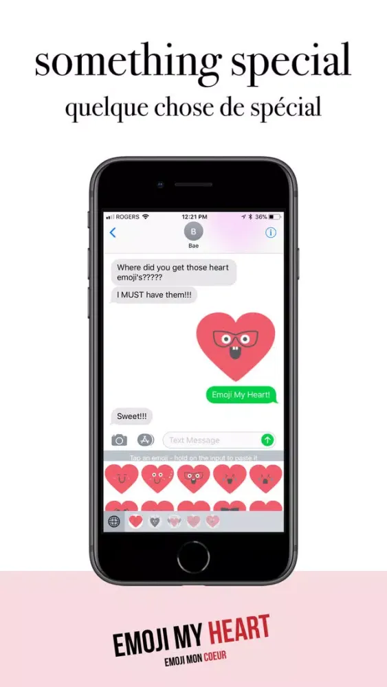 Tangkapan layar Emoji My Heart Emoji Keyboard