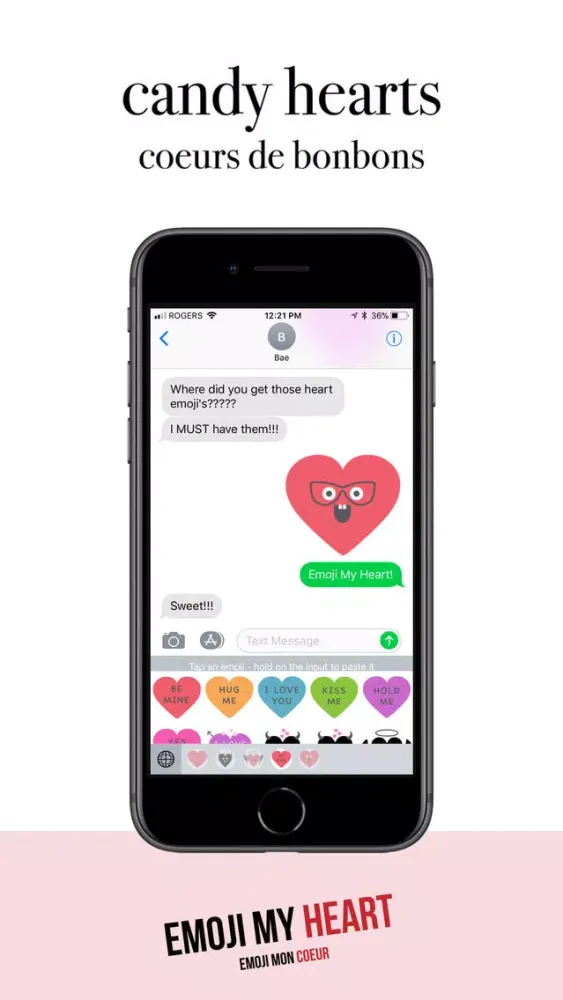 Tangkapan layar Emoji My Heart Emoji Keyboard