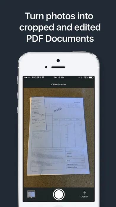 صور Office Scanner Quick Crop PDF
