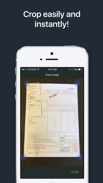 صور Office Scanner Quick Crop PDF