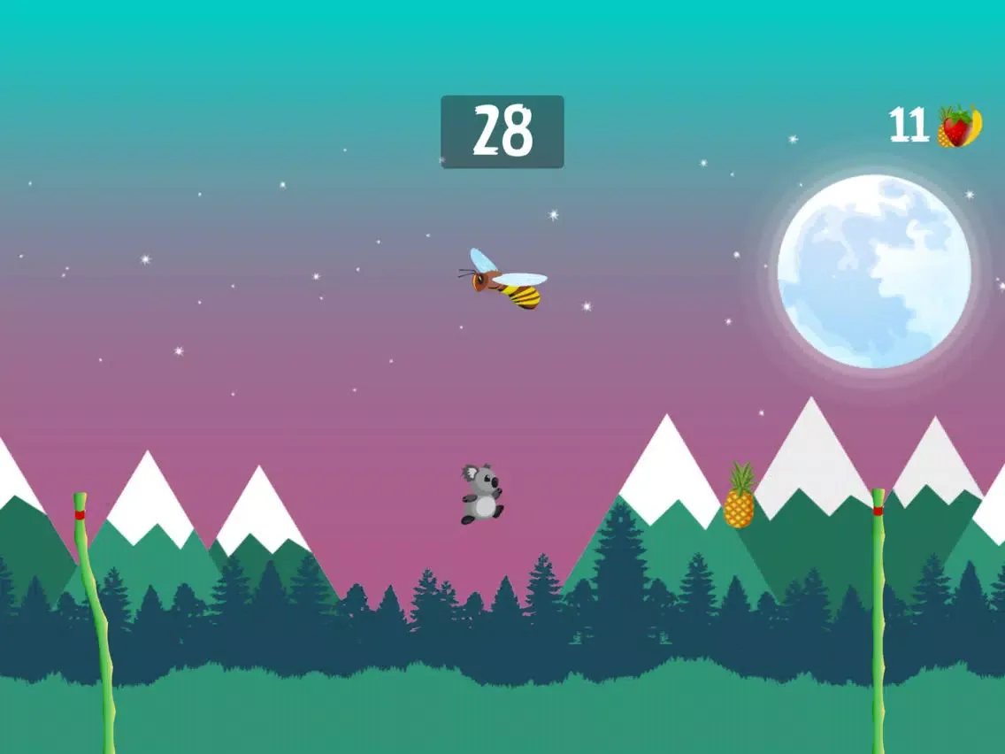 Capturas de pantalla de Bamboo Jump iPad 