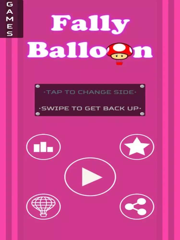 Fally Balloon iPad 應用截圖