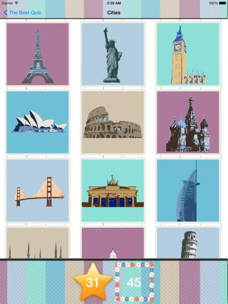 The Best Quiz iPad  Ekran Görüntüleri