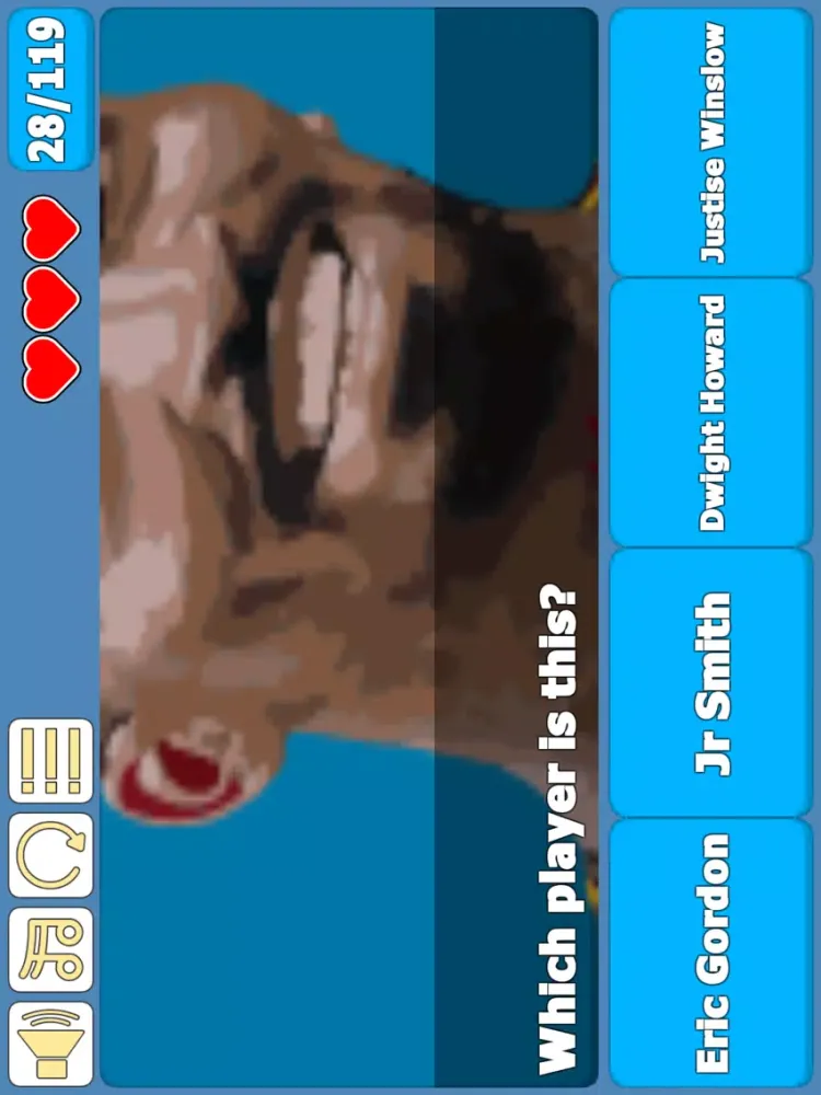 Ảnh chụp màn hình của Guess Zoom Basketball Players! iPad 