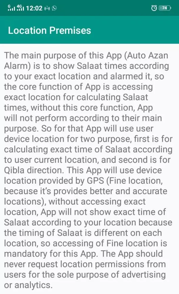 Auto Azan Alarm Screenshots