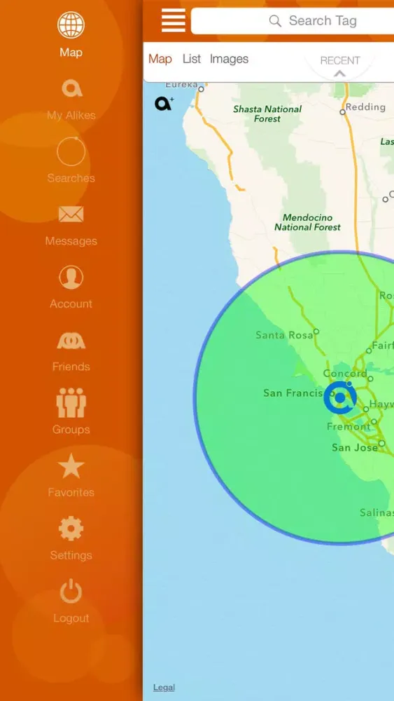 Alike - search iT by proximity !應用截圖