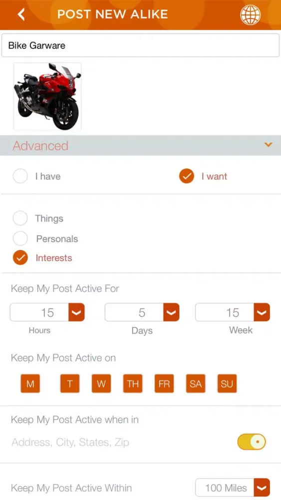 Alike - search iT by proximity !應用截圖