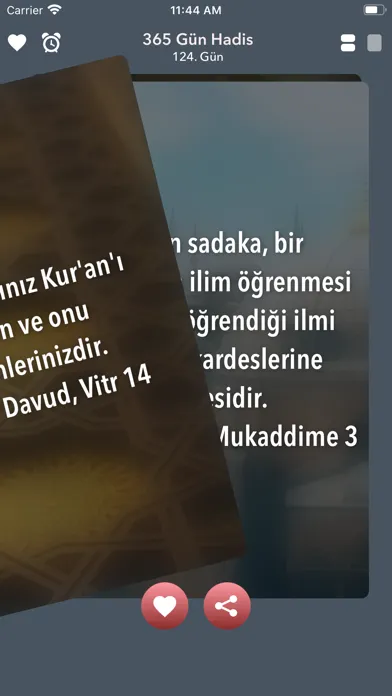 Capturas de tela do 365 Gün Hadis
