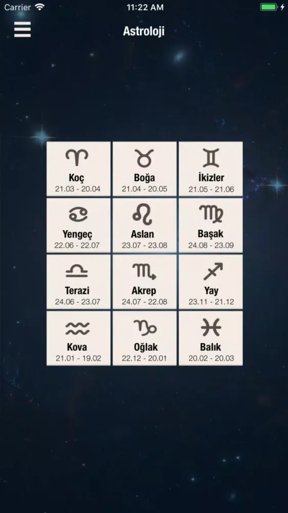 Astroloji - Burç Yorumları应用截图