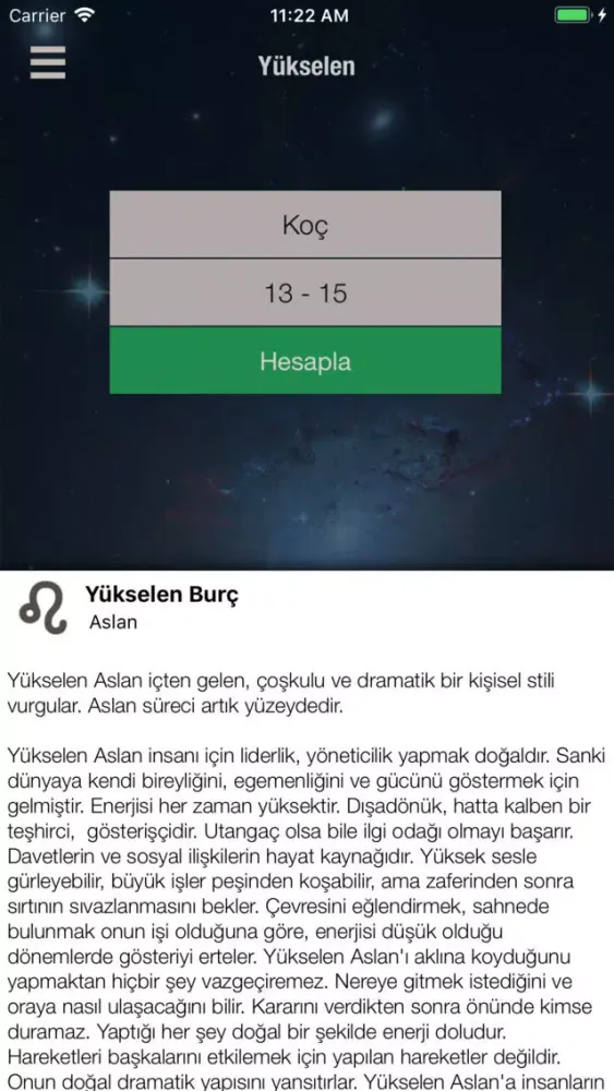 Astroloji - Burç Yorumları应用截图