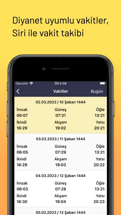 İslam Vakti - Ezan Vakitleri Ekran Görüntüleri