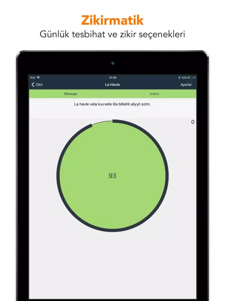 İslam Vakti Pro - Namaz Vakti iPad  Screenshots