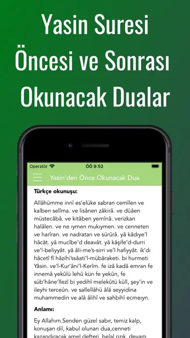 Yasin Suresi (Yasin-i Şerif) Ekran Görüntüleri
