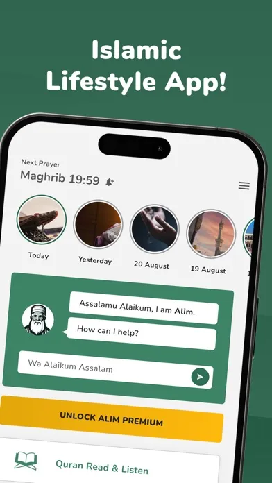 Alim: Islamic Guide & Quran स्क्रीनशॉट