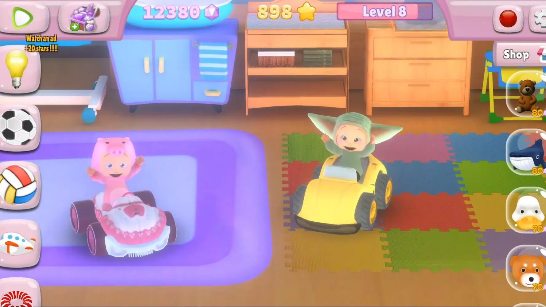 Captures d'écran de Alima's Baby Nursery