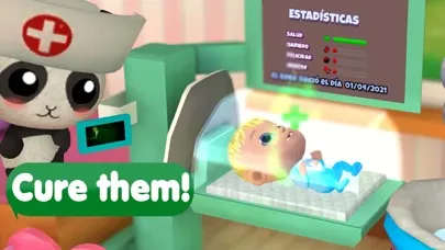 Capturas de tela do Kawaii Baby Nursery