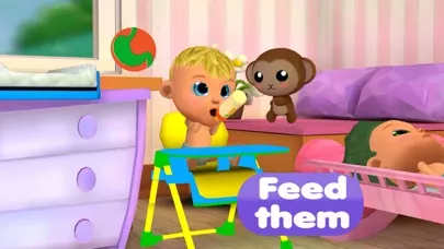 Capturas de tela do Kawaii Baby Nursery
