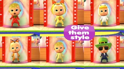Capturas de tela do Kawaii Baby Nursery