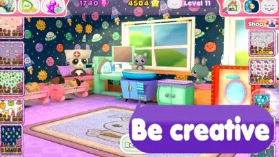 Capturas de tela do Kawaii Baby Nursery