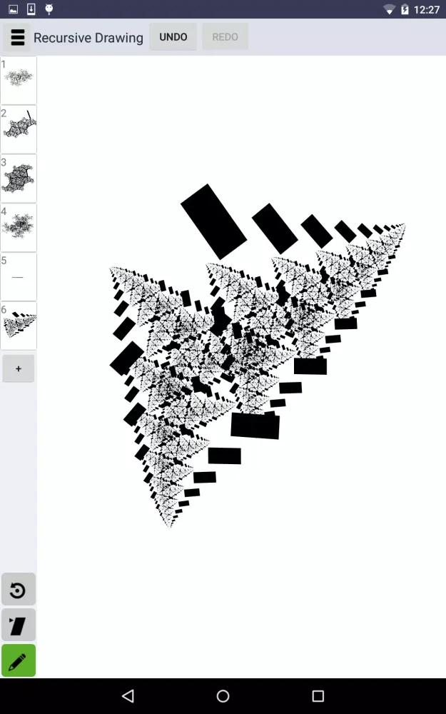 Recursive Drawing Screenshots